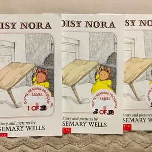 Lot of 3 Noisy Nora Book Set